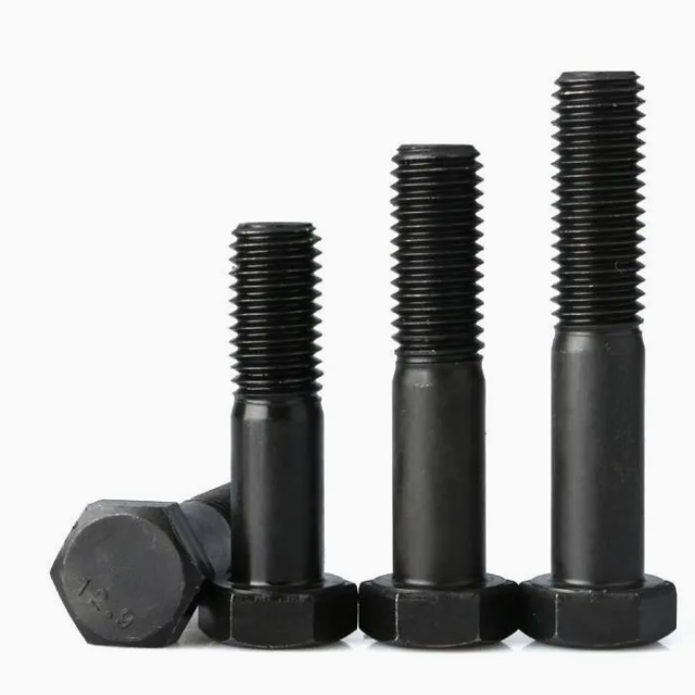 DIN931 Halfdraad staal seskantboute