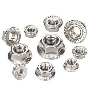 DIN6923 Hex Flange Nut: سیرت شدہ اور غیر سیر شدہ ورژن میں فرق