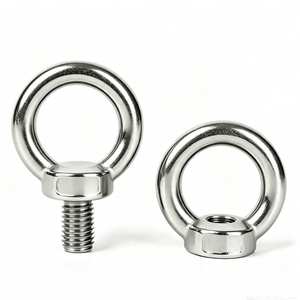 DIN580 Lifting Eye Bolt & DIN582 Eye Nut Set | Տաք ցինկապատ ածխածնային պողպատից և 304/316 չժանգոտվող պողպատից բարձրացնող օղակների հավաքածու